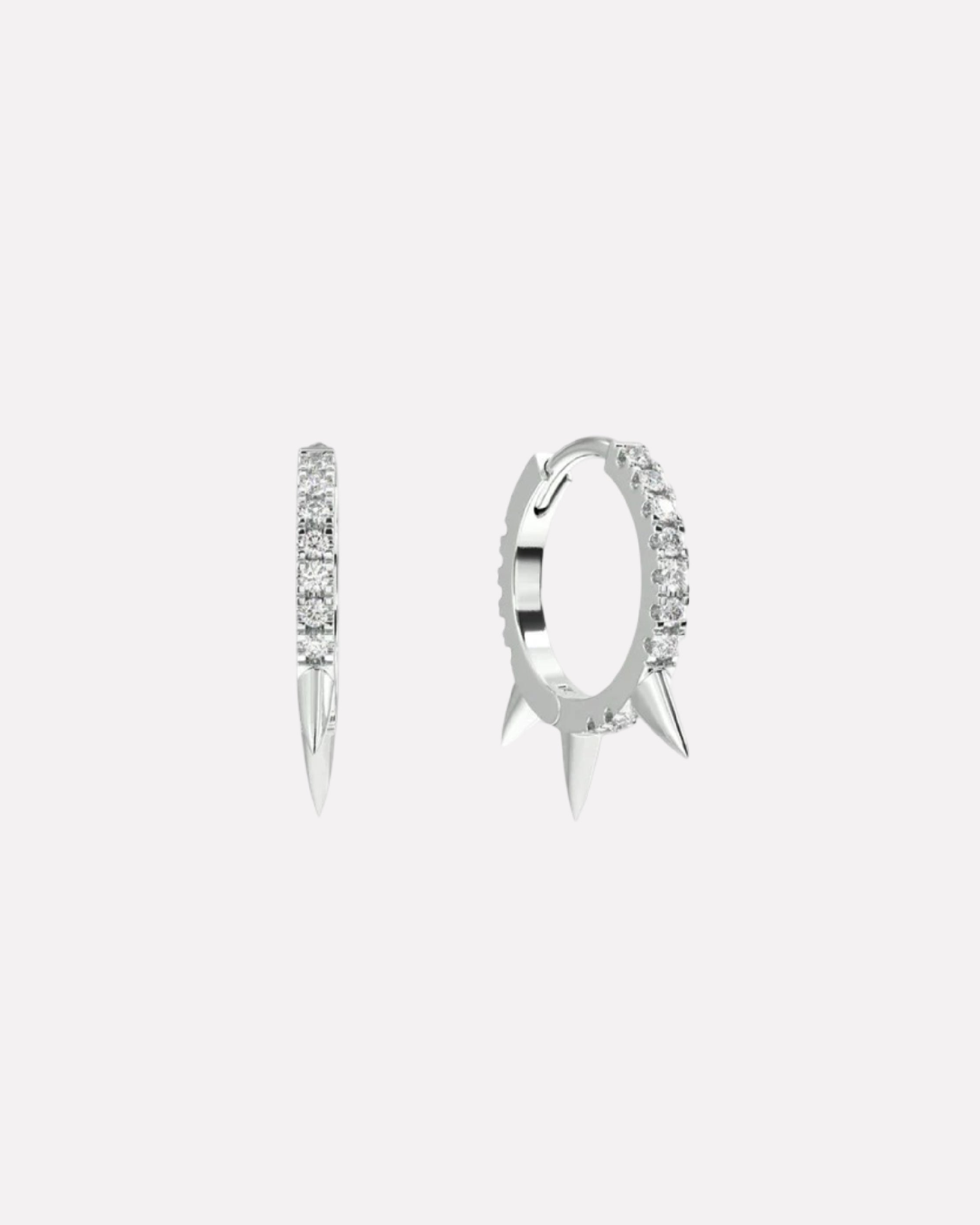 Spike Hoop Earrings
