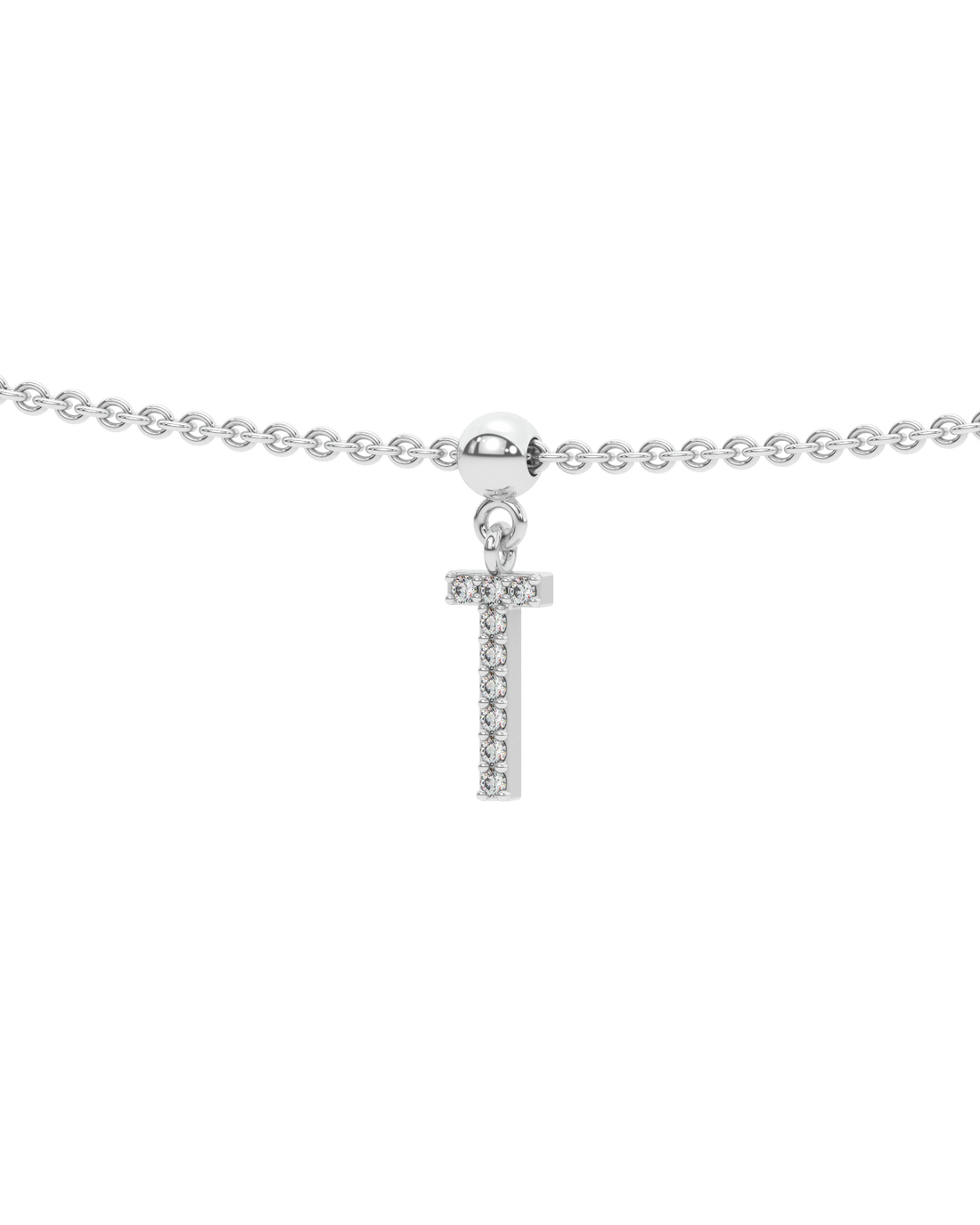 Letter "T" Bead Charm