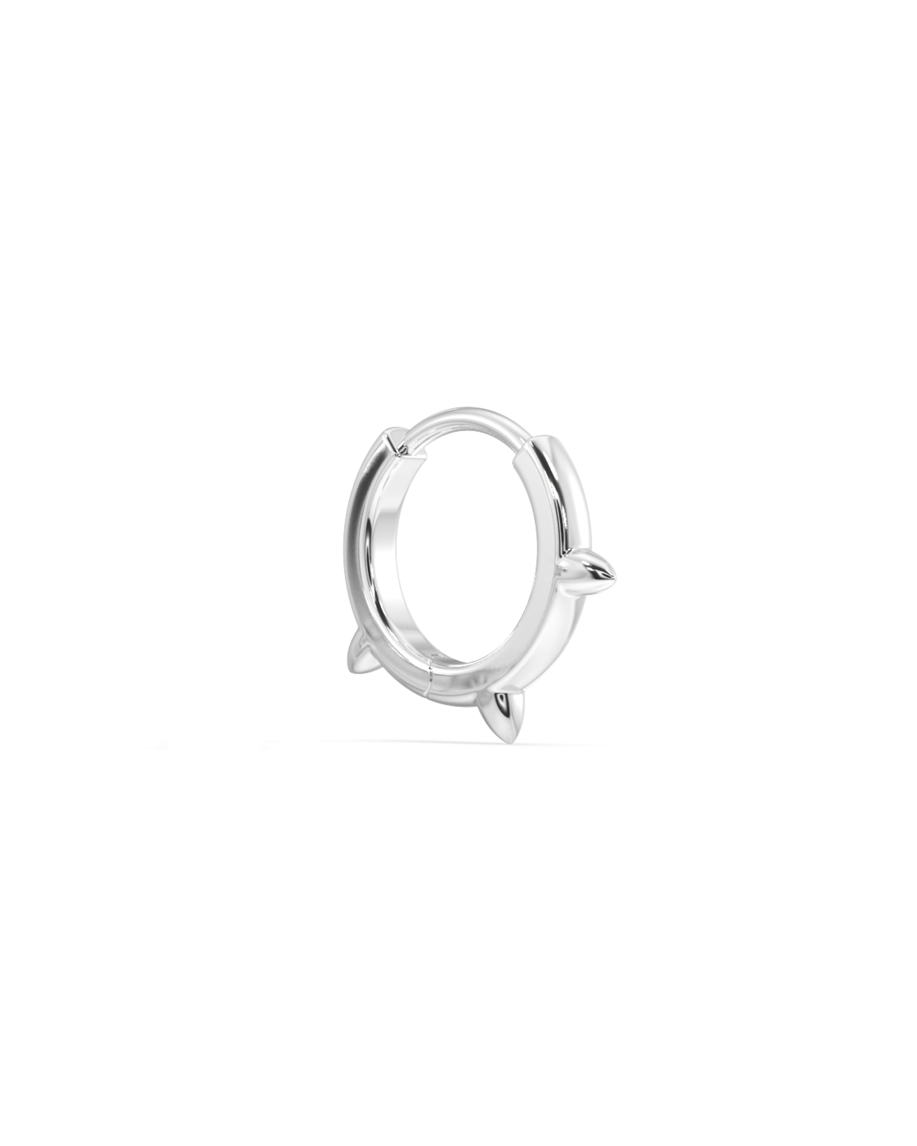 Edgy Spike Hoop - Men Earring
