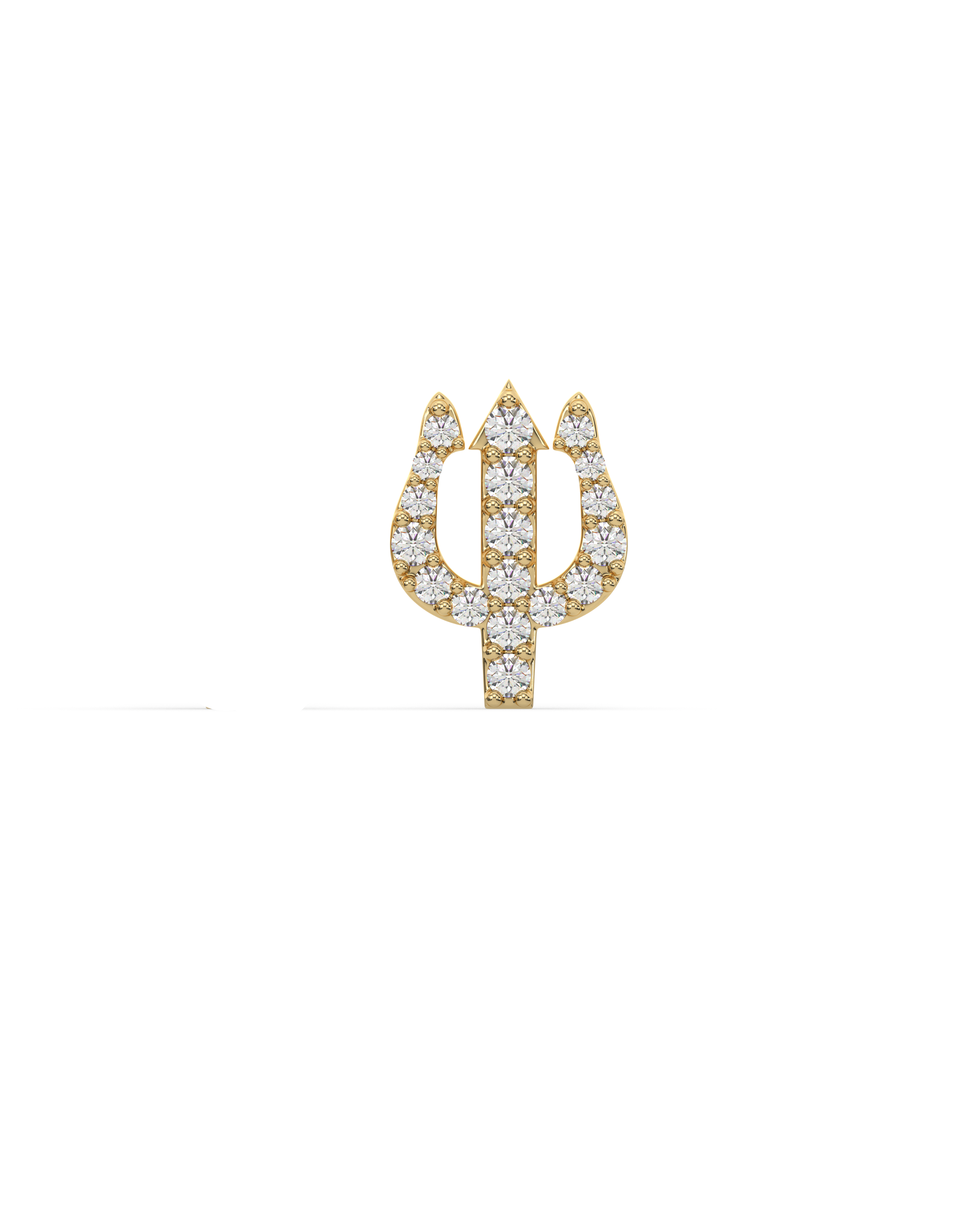 Trishul Divine - Silver Stud