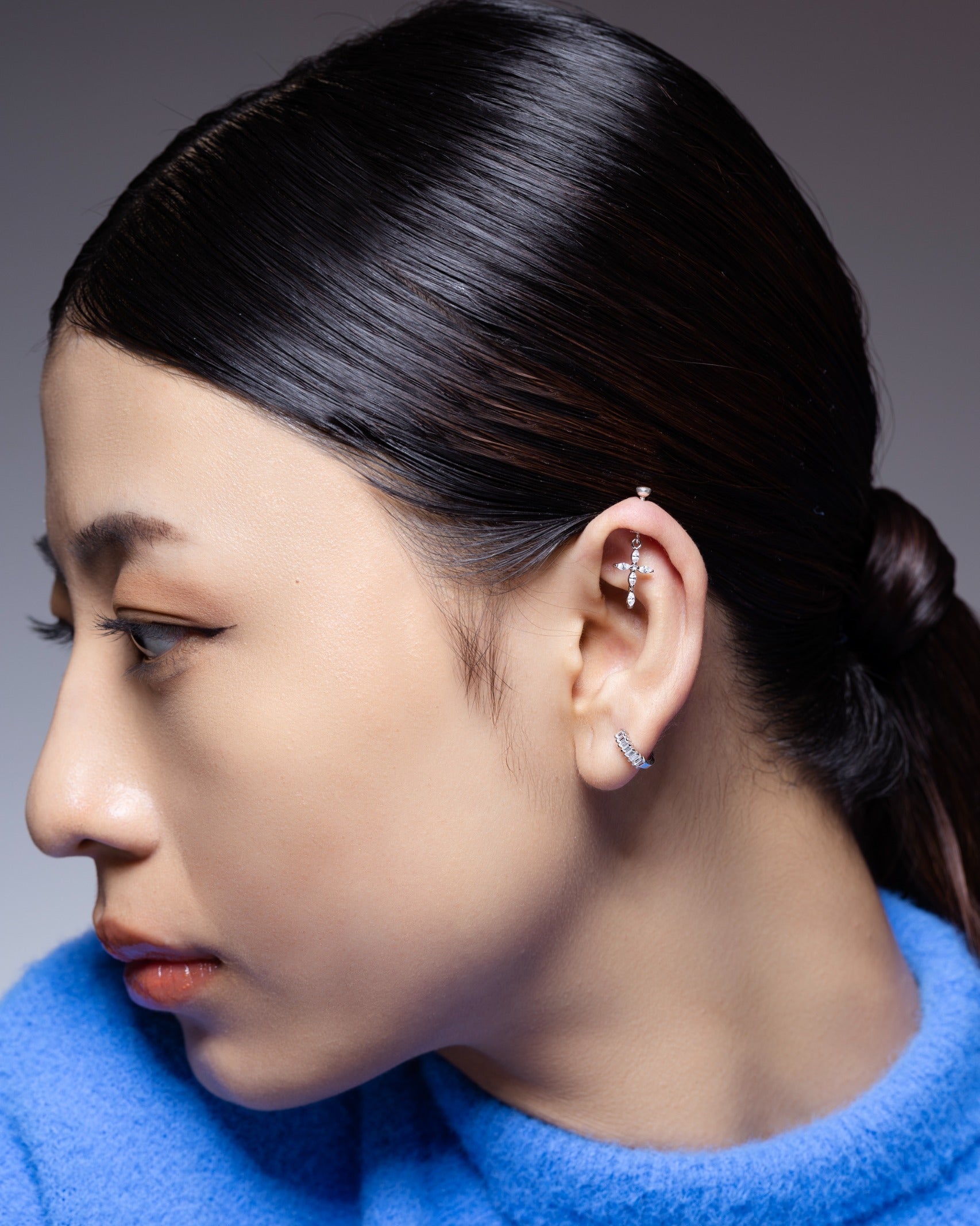 Criss cross - Screw Helix Hanging