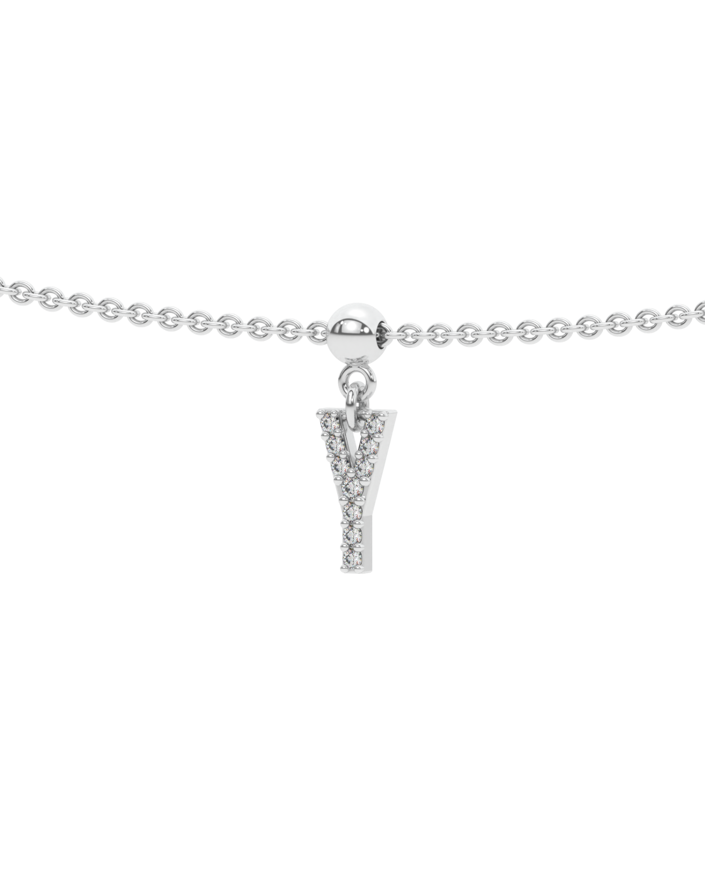 Letter "Y" bead charm