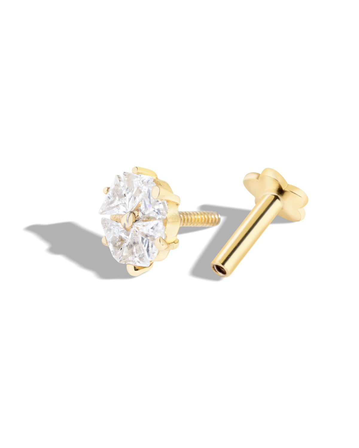 Stone Cluster Flatback Stud