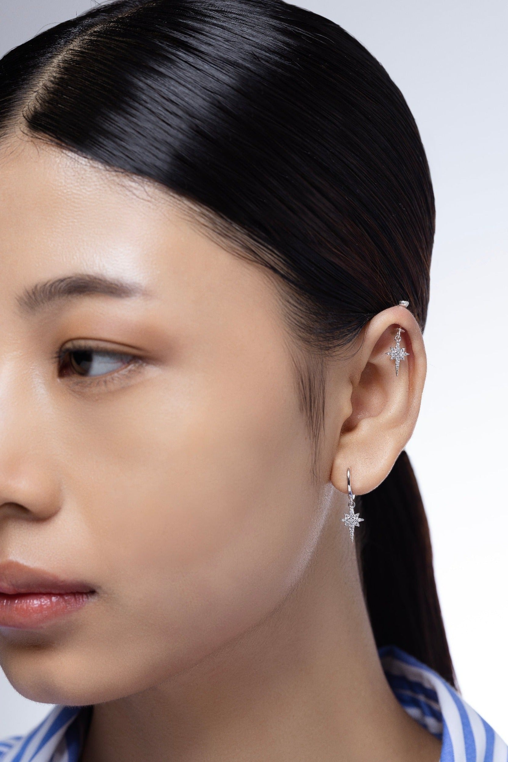 Ethnic Handmade 18kt Gold Upper Ear Earrings Barbells Piercing Jewellry India  Piercing - Etsy