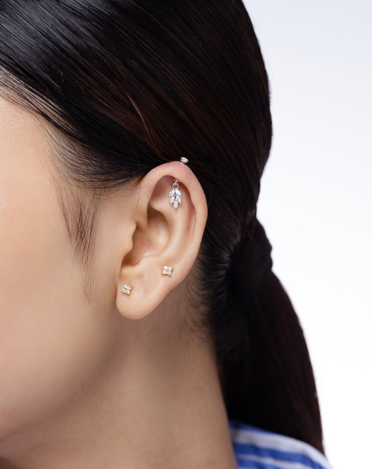 Tinkle Helix Earrings | Upper-Lobe Earrings – Boldiful