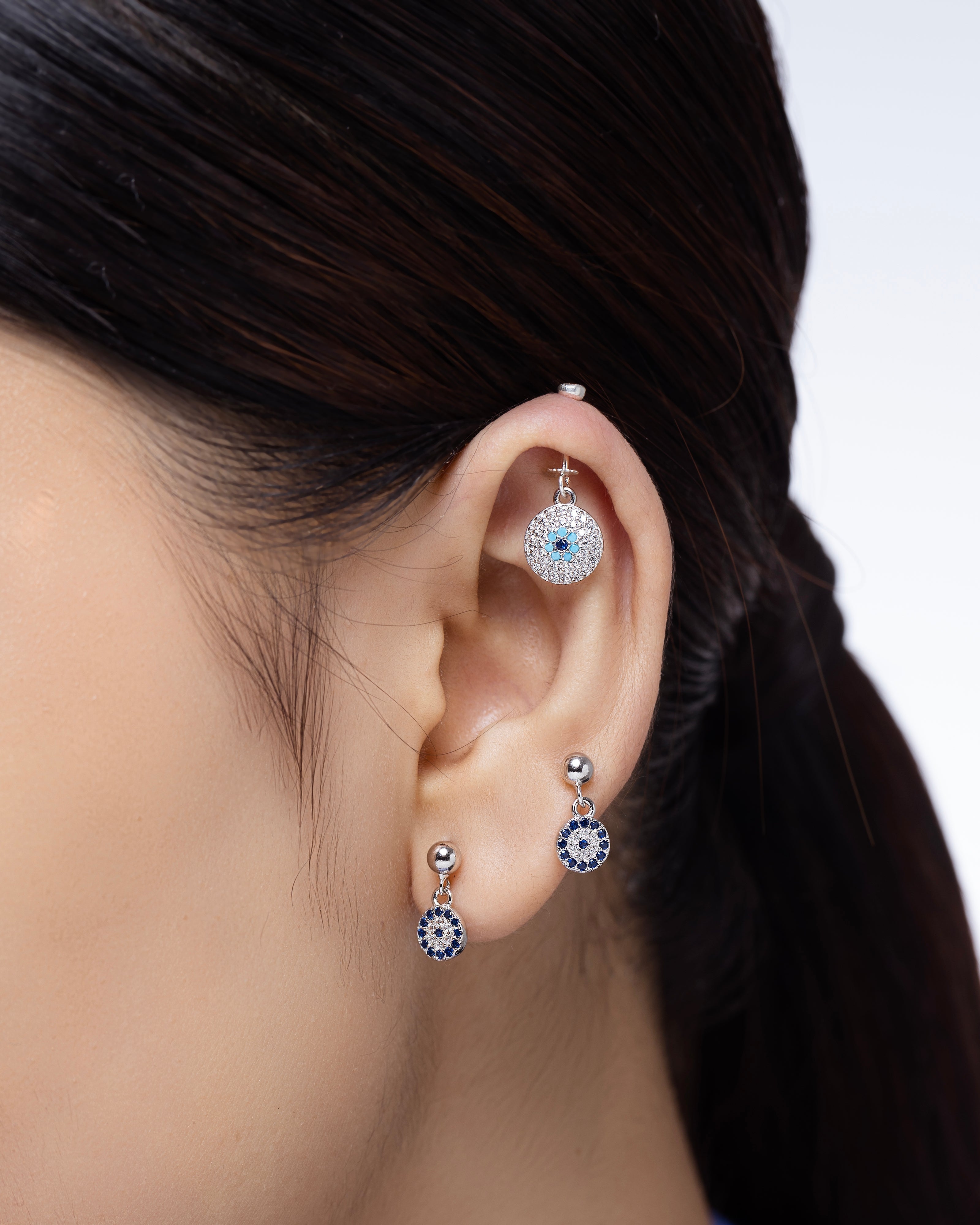Round Evil Eye - Helix Hanging