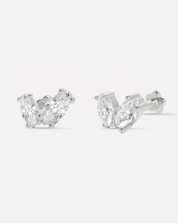 Petalixir Flat Back Stud Earrings