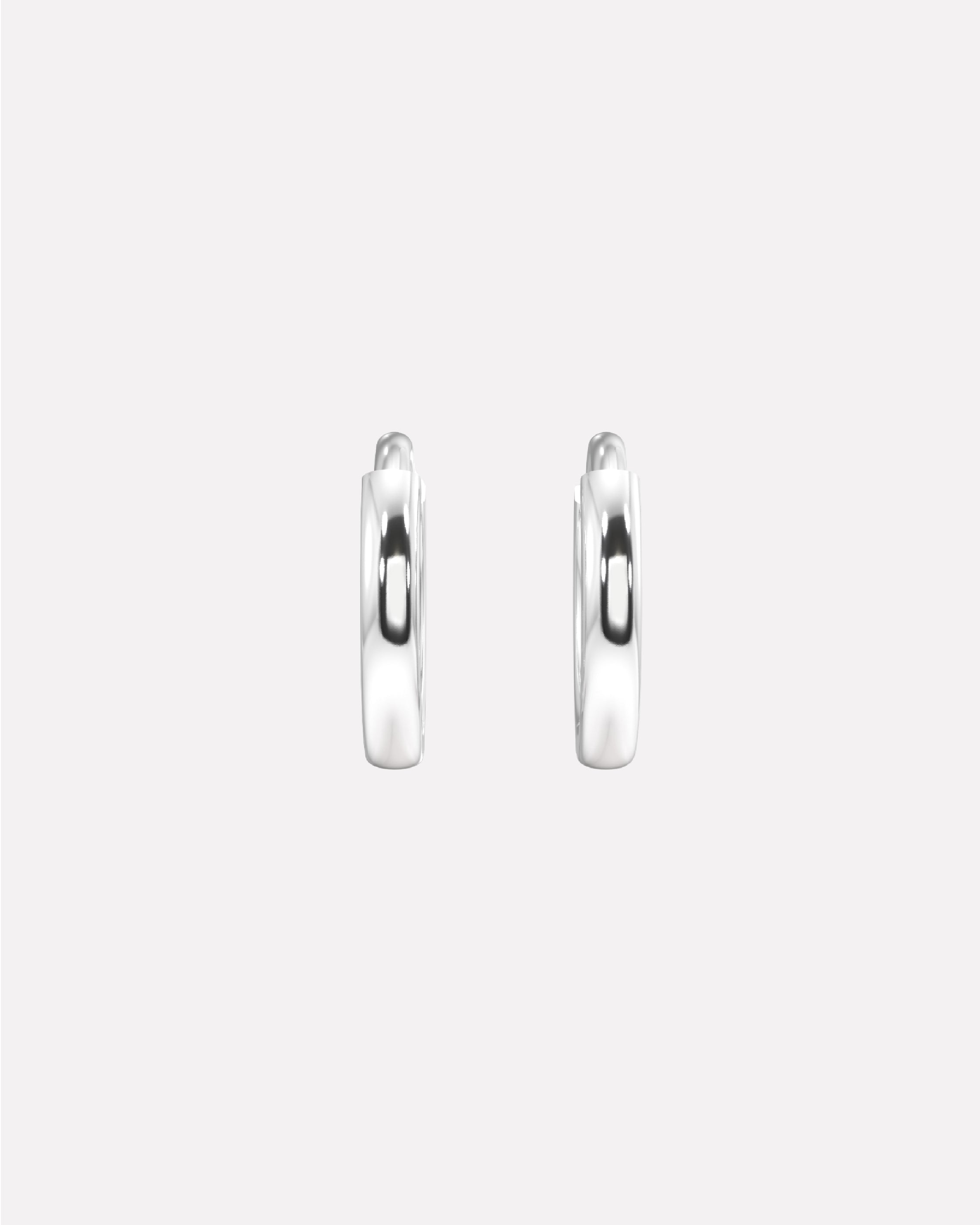 Evergreen Silver Hoops Multiple Sizes Hoop Earrings