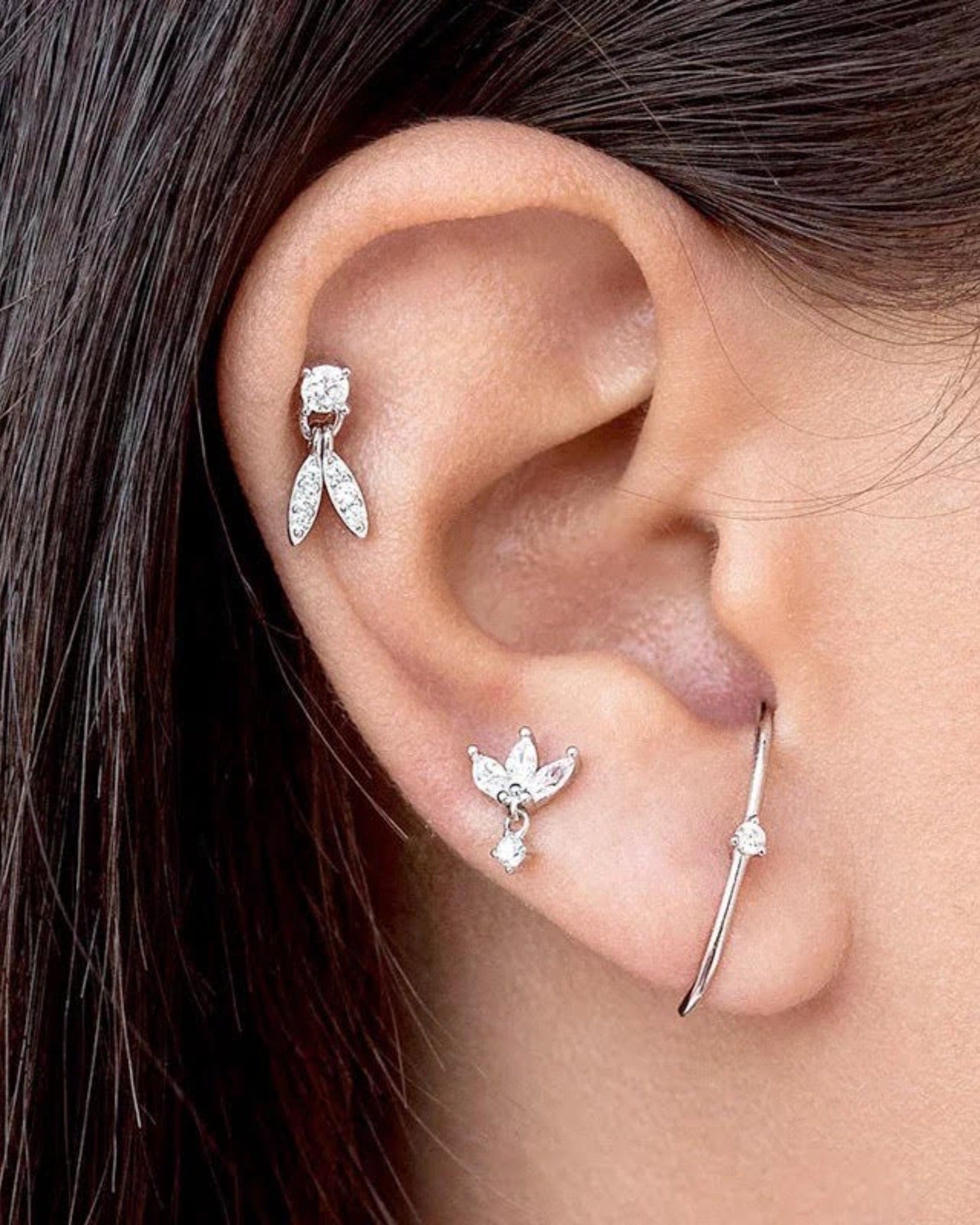 Dreamcatcher Feather Studs Earring